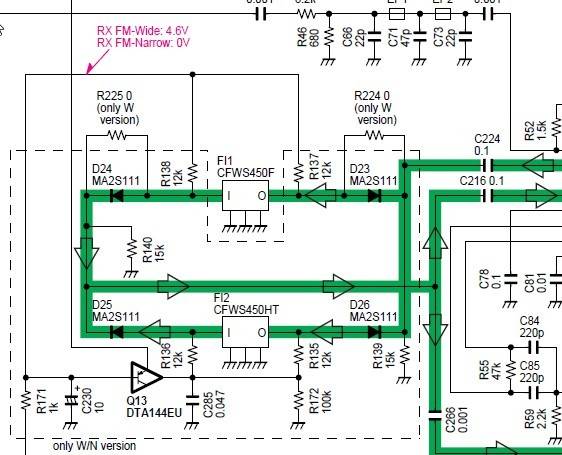 IC2100 Schemetic Filter